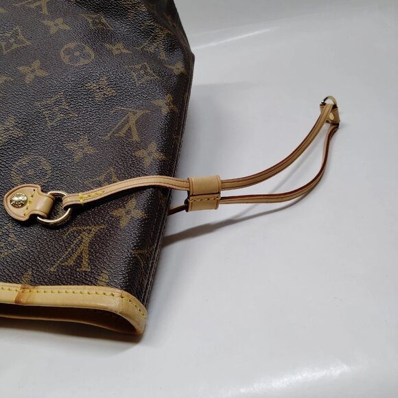 Authentic Louis Vuitton Neverfull PM Brown Monogram Tote Bag mn1300-111825 - Picture 8 of 16